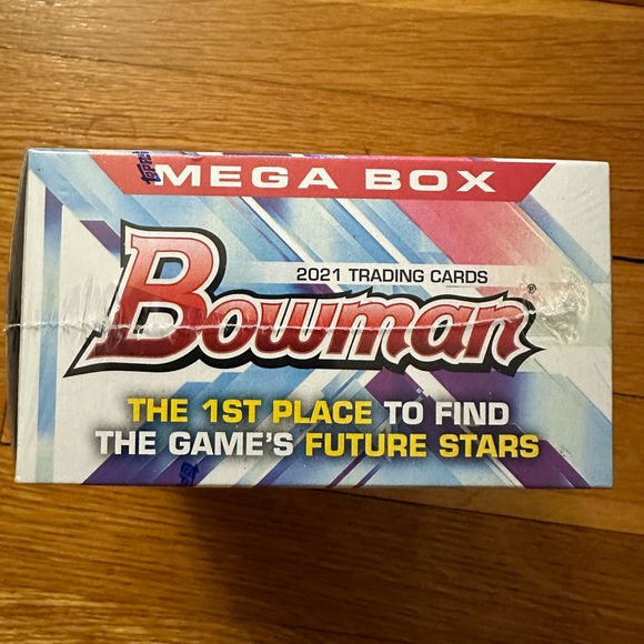 2021 Topps Bowman MLB Baseball Trading Cards Mega Box Brand New Factory Sealed - Picture 4 of 8